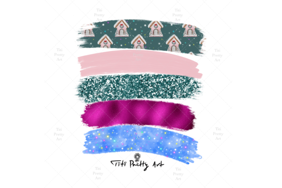Download Xmas Glitter Brush Stroke Clip Art - Premium Resources