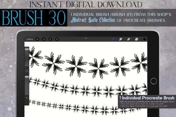 Download Procreate Brush #30 – Abstract Suite - Premium Bundle